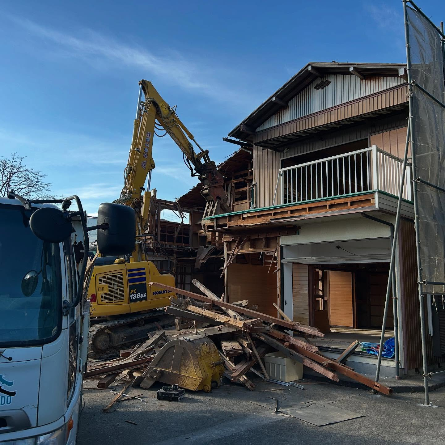 住宅の解体工事が完了しました！