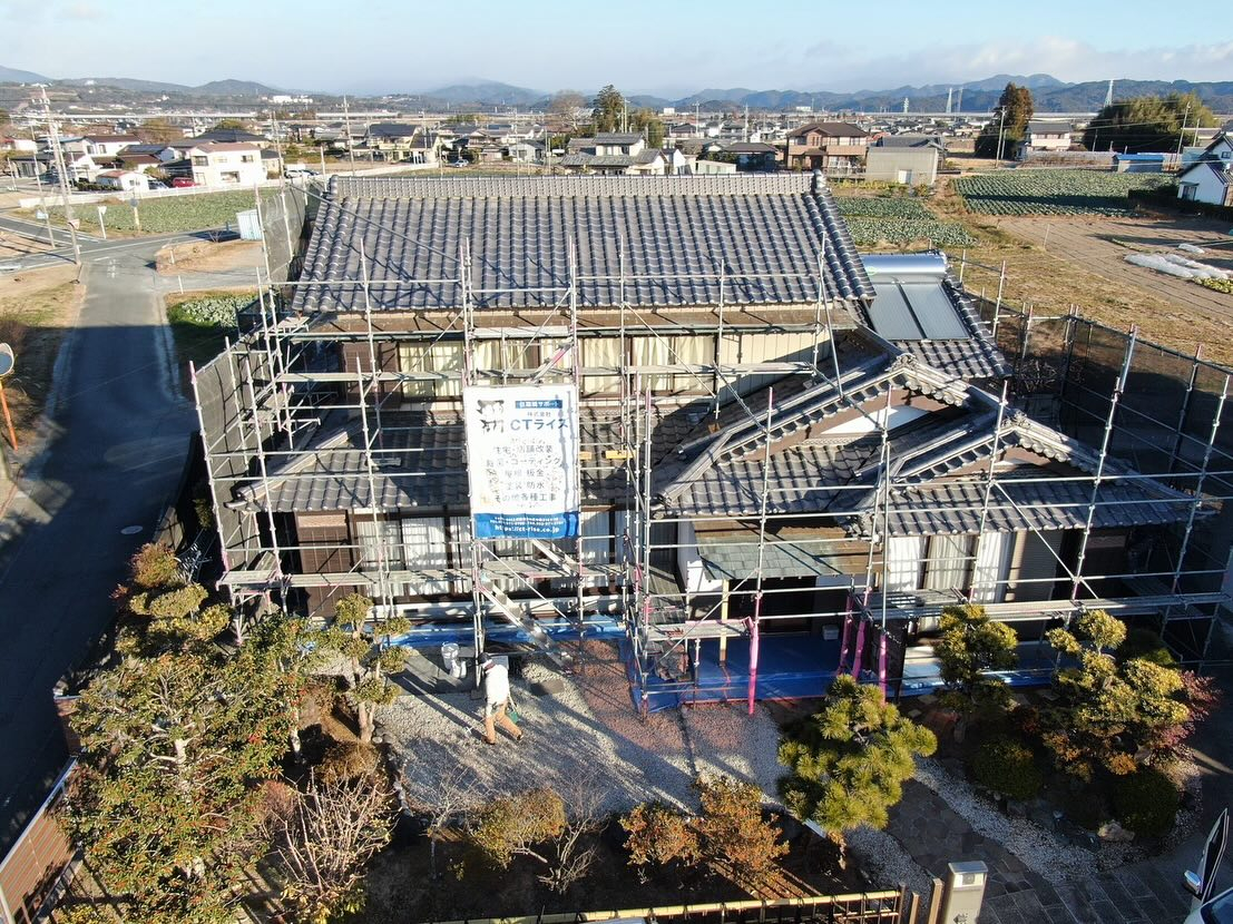 🎨✨ 純和風住宅の塗装工事を無事に完了しました！