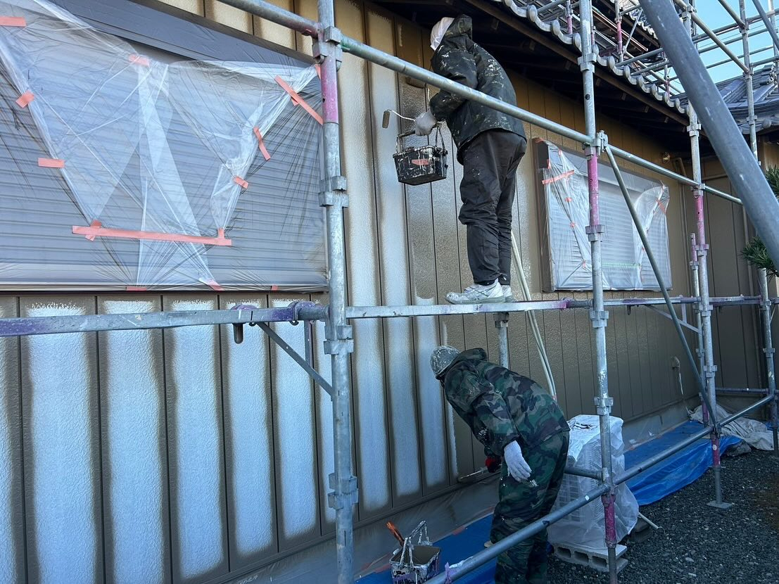 🎨✨ 純和風住宅の塗装工事を無事に完了しました！