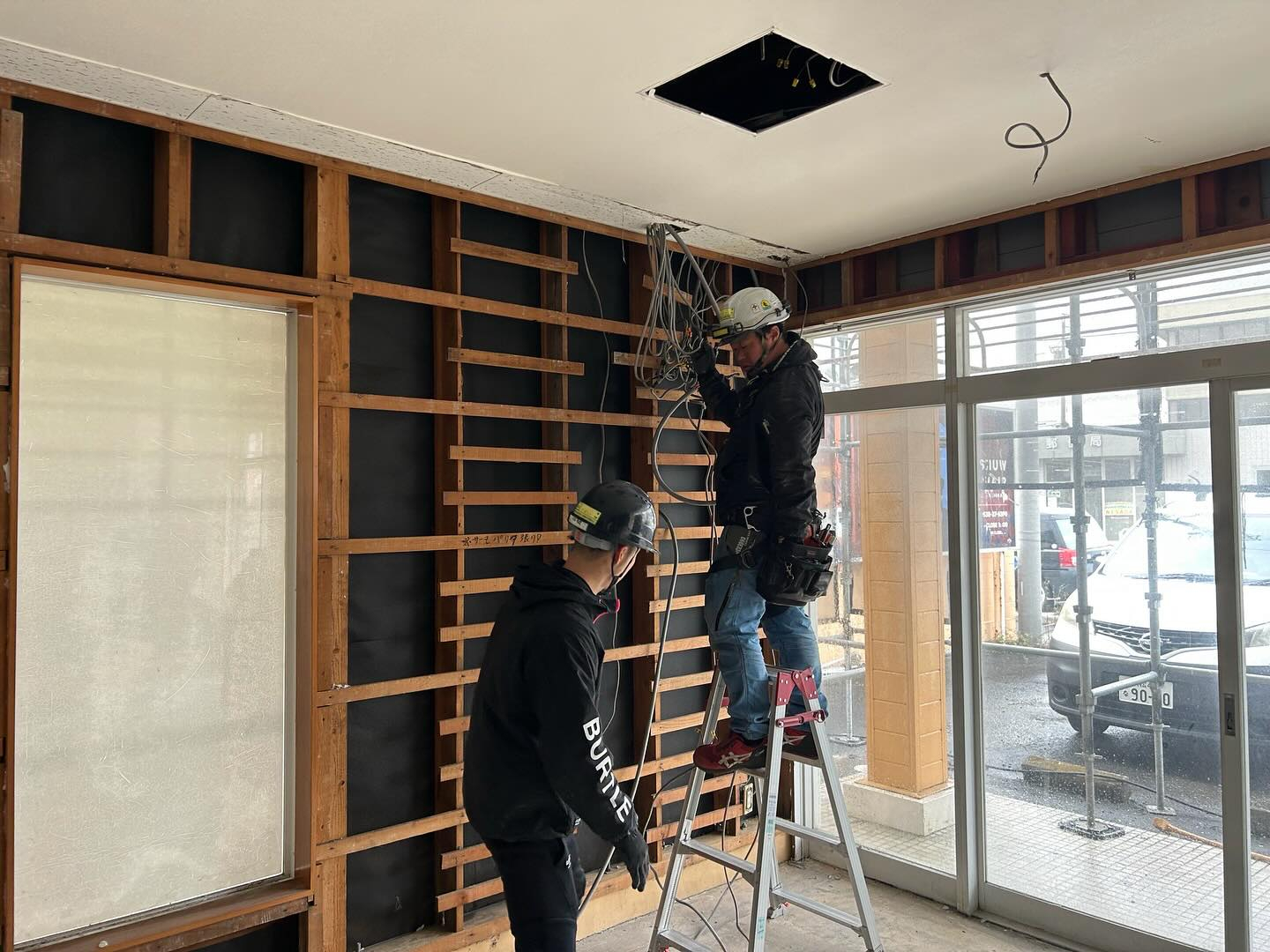 ✨今回の電気工事は店舗改装です🔧📐