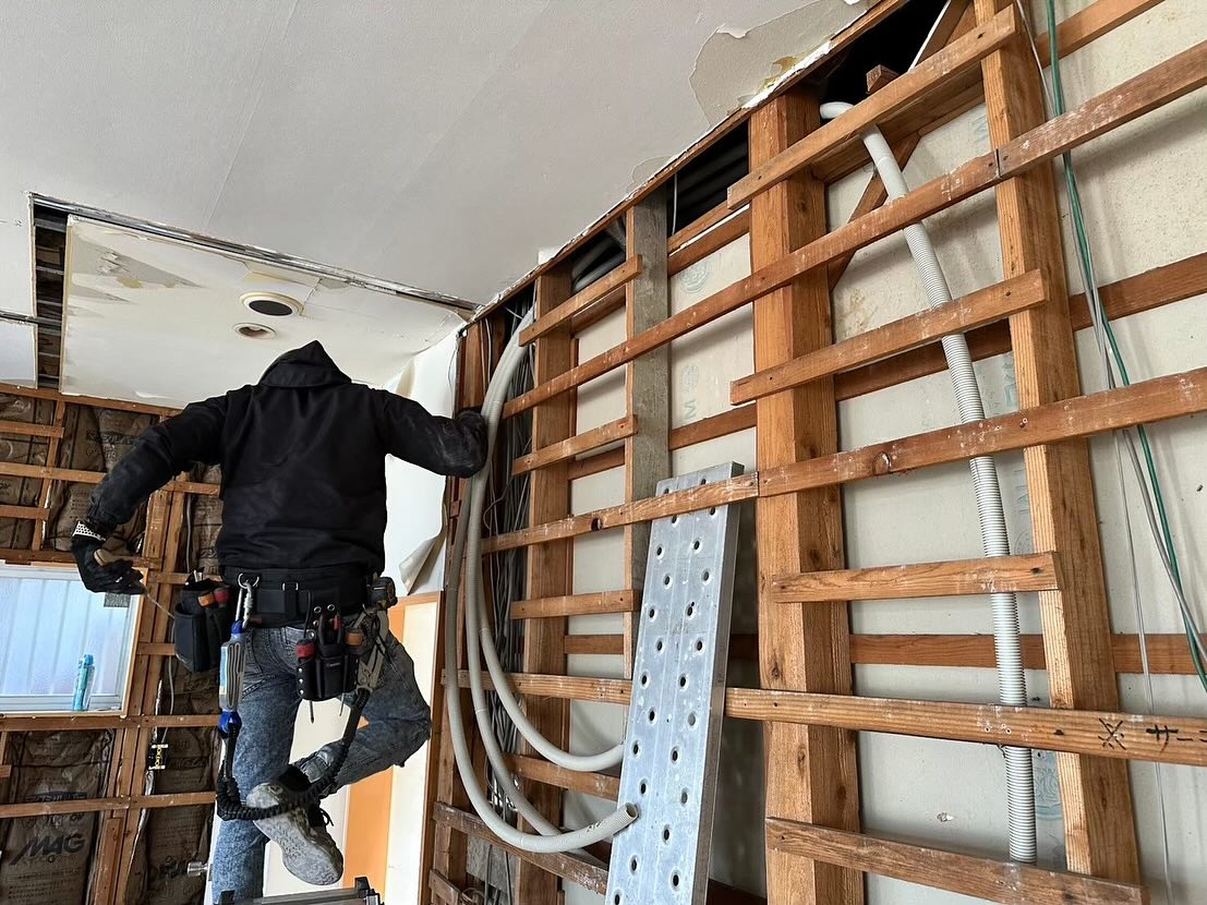 ✨今回の電気工事は店舗改装です🔧📐