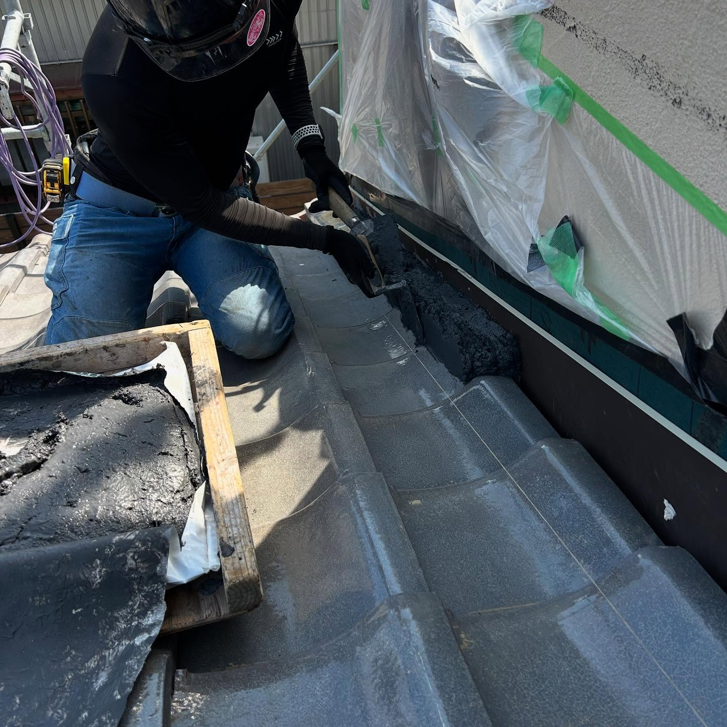 🏠✨ 雨漏りが気になっていたお客様！