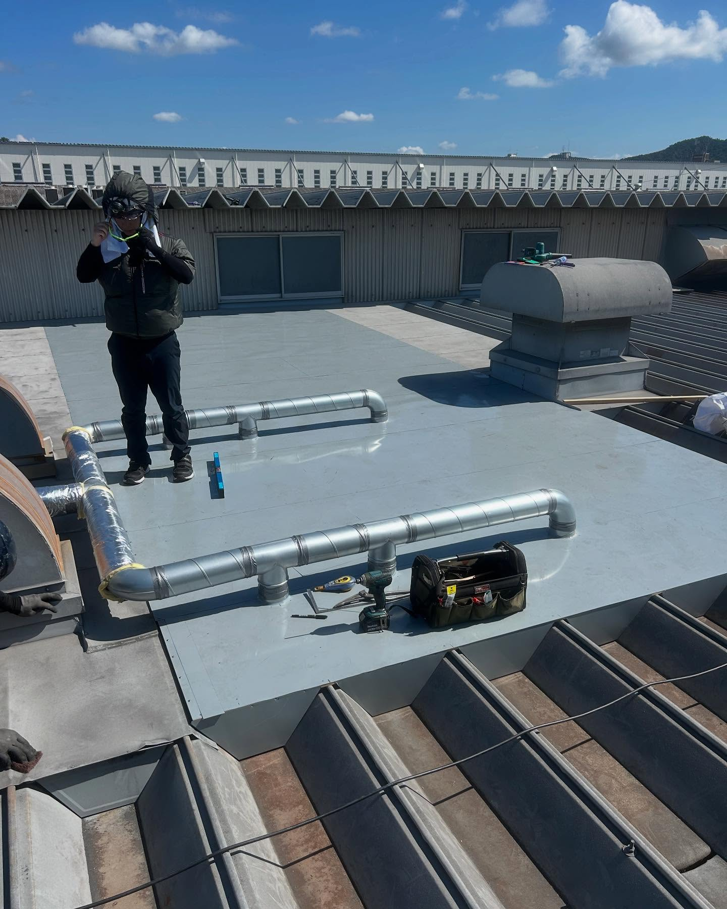 今回は少し遠出して岐阜県の某大手工場のお客様のもとへ✨