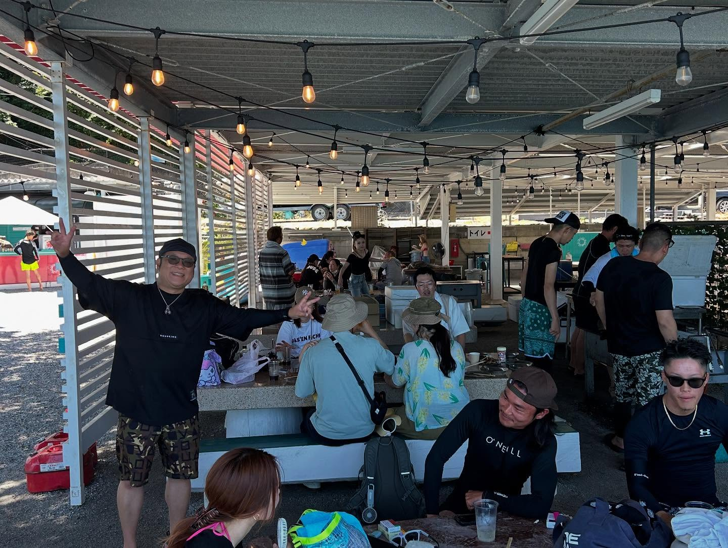 株式会社CTライズと株式会社ゆかり圧送さんとの合同BBQ慰労...