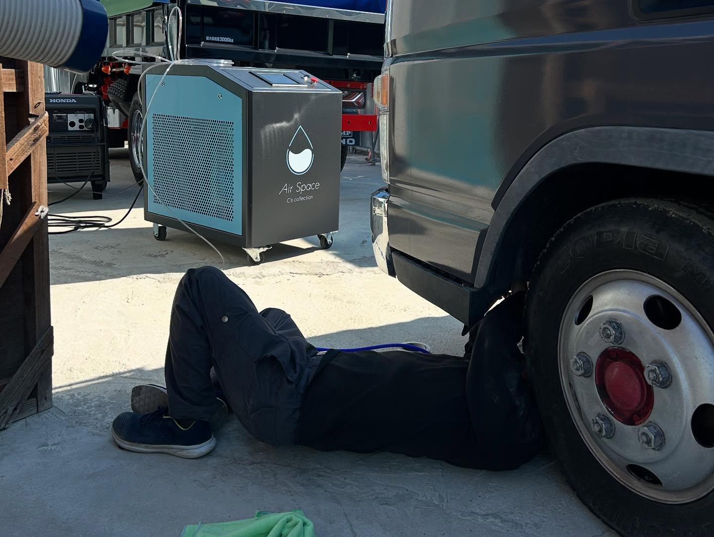 ㈲三須砂利様の新たな挑戦として、カーボンクリーニング事業が始...