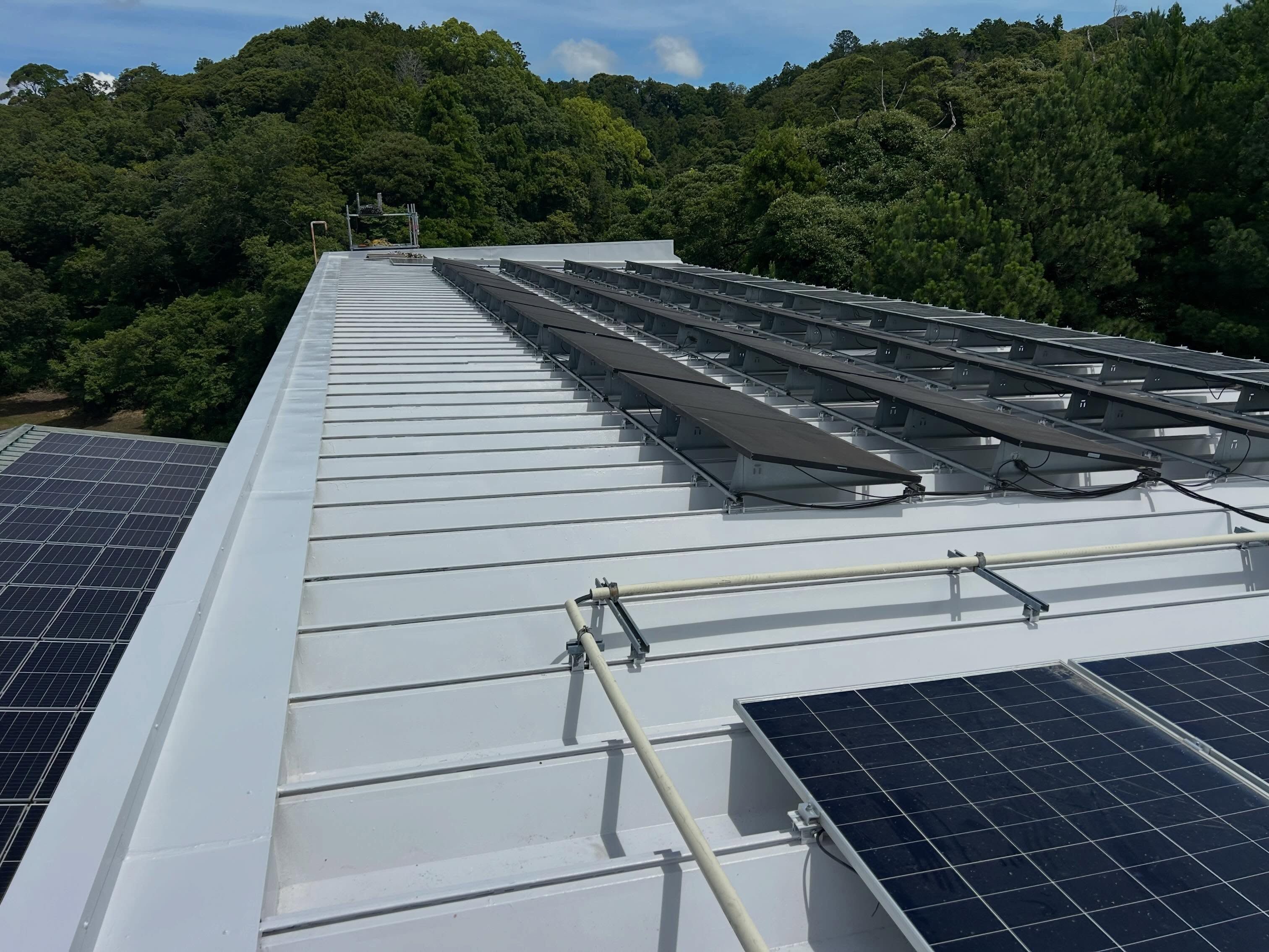 工場の雨漏り、無事に解決しました🏭✨